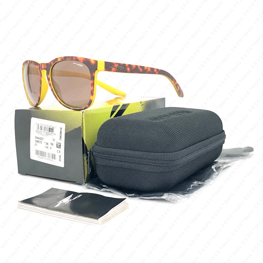 Arnette Go Time AN4227 239273 57mm Matte Havana Sunglasses